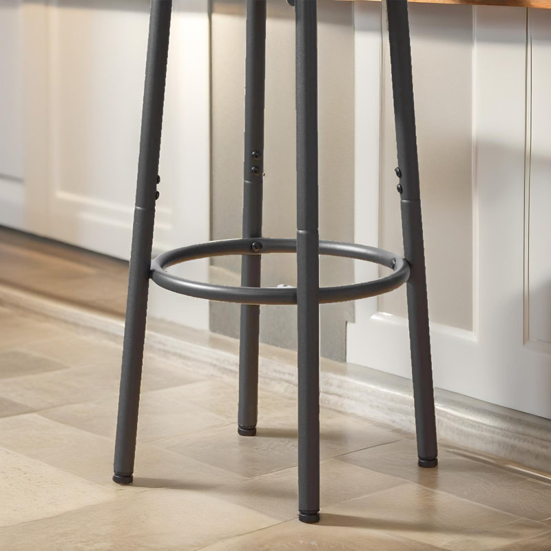 Valeriane 2PC Bar Stools with Backrest