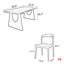 Table en bois massif Partap Simple