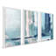 « Miss the Sea I », ensemble de 3 reproductions sur toiles encadrées-704359394