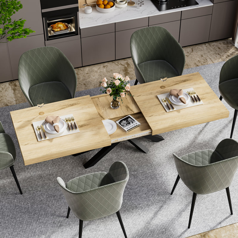 Thanna Trestle Extendable Dining Table