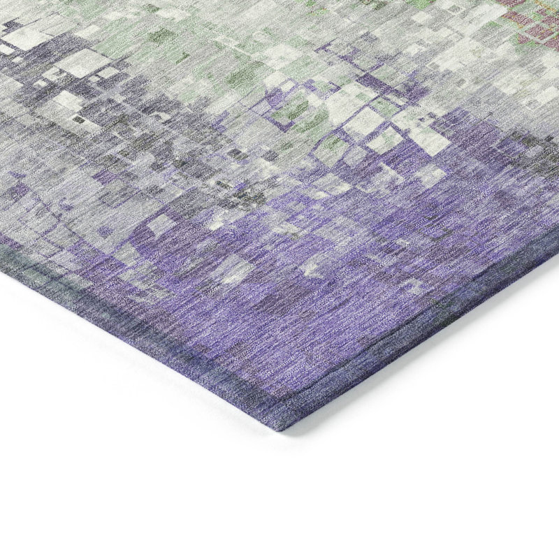 Tapis intérieur / extérieur lavable à la machine Millner ACN2254, Rond 8 pi