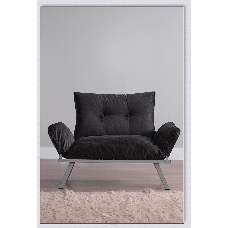 Causeuse Alora, Noir