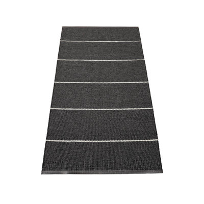 Tapis LEA noir 2,25 x 5 pi
