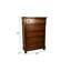 Commode en bois de couleur noyer foncé