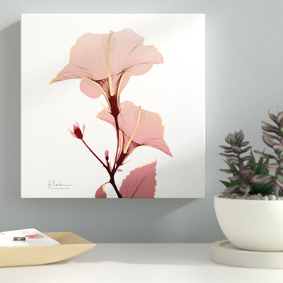 Golden Blush 1 - Wrapped Canvas Print