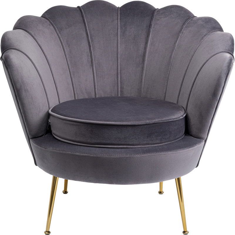 Armchair Water Lily, Grey/Brown/Blue