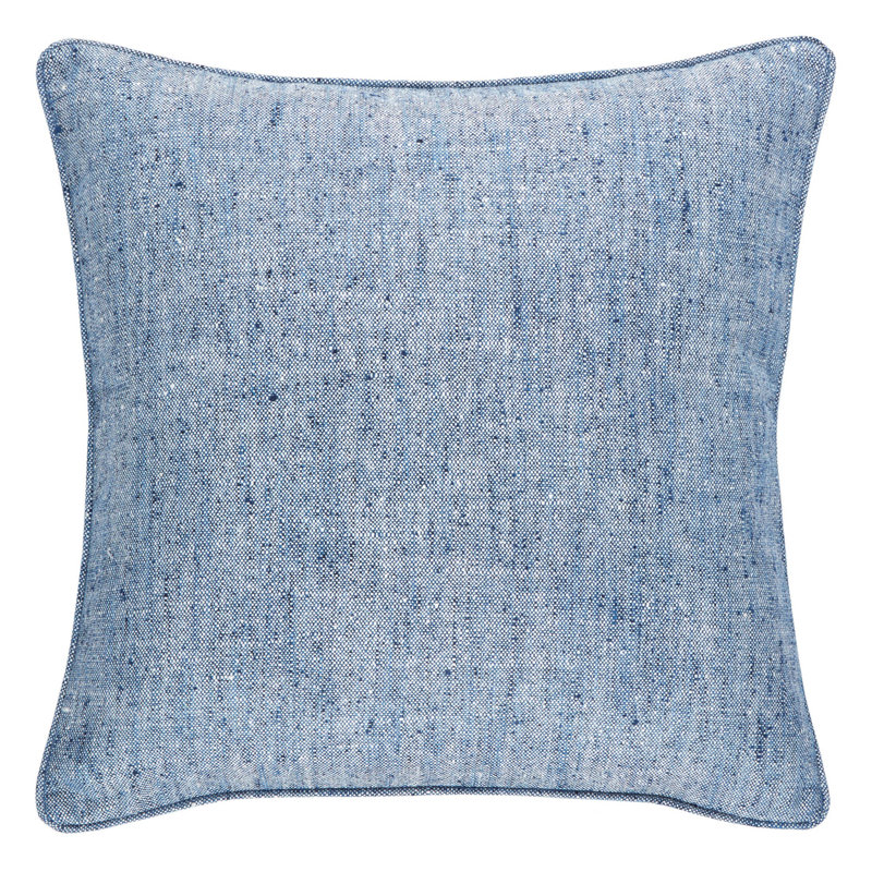 Housse de coussin décoratif intérieur / extérieur Greylock Tangerine, Marine