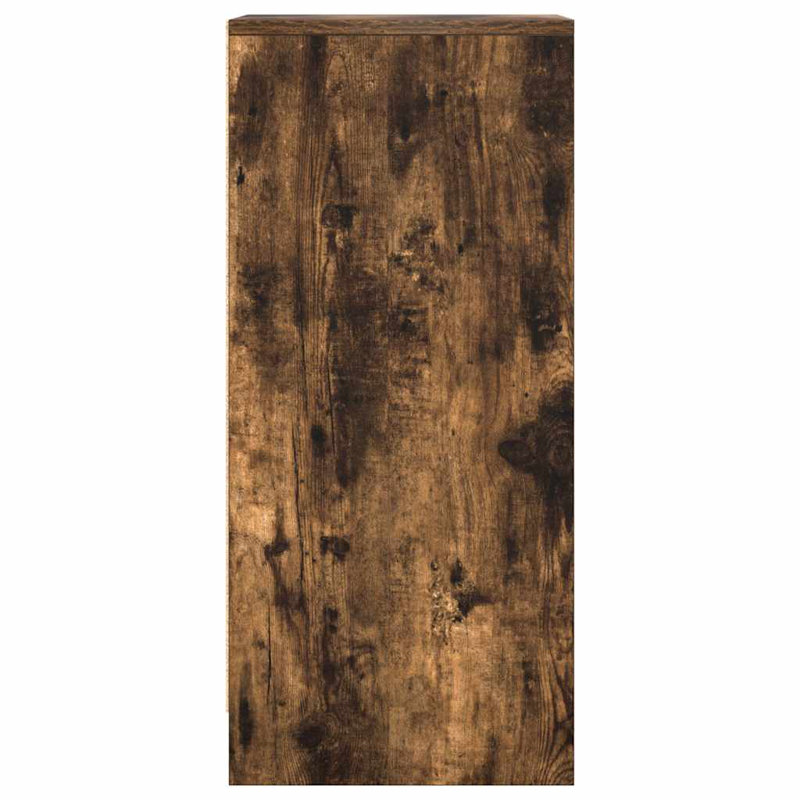 Sideboard 29.5X34x76 Cm Engineered Wood, Smoked Oak