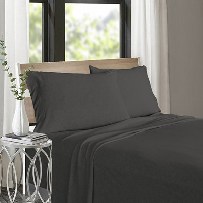 SoftTees Jersey Knit Cotton Blend Jersey Knit Sheet Set
