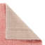 Lux Shaggy area rug Machine Woven Rectangle Blush-100475184