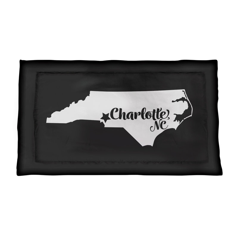 Charlotte Polyester Sham Set, Queen, Microfiber, Pink