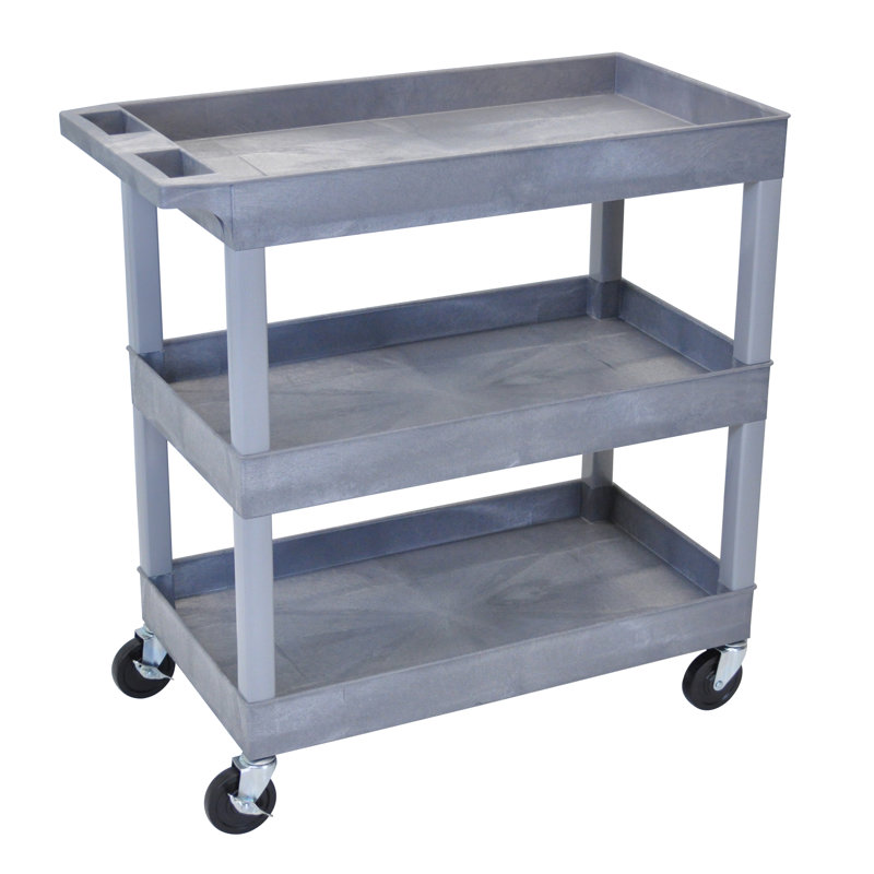 E Series Utility Cart, Gray