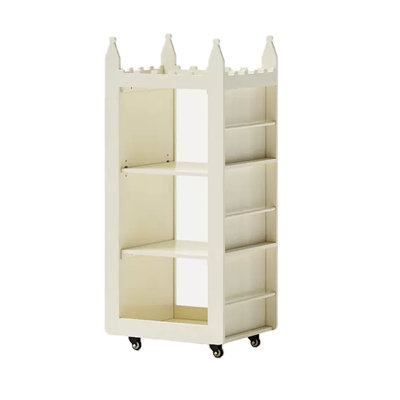 Bibliothèque rotative en bois massif
