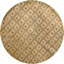 Aadi Geometric Hand-Knotted Wool Yellow/Beige Area Rug-1887694619