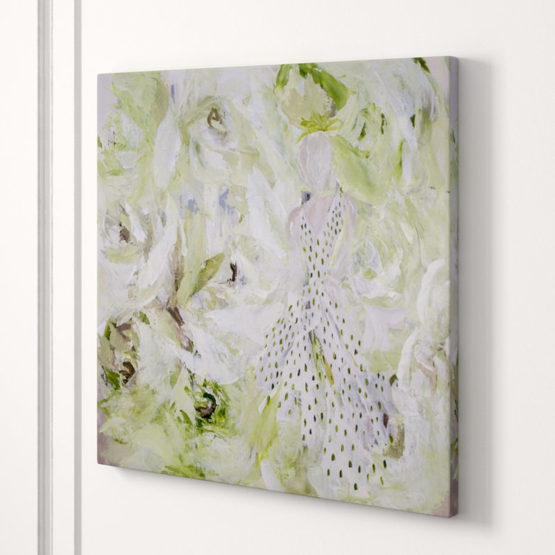 Garden Girl II Print by Mia Malcolm Studio, Knife Gel, 40" H x 40" W