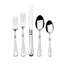 Mikasa French Countryside 65-Piece 18/10 Stainless Steel Flatware Set, Service for 12