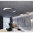 Oberon 24'' LED Pendant - Black-116110081-116110082