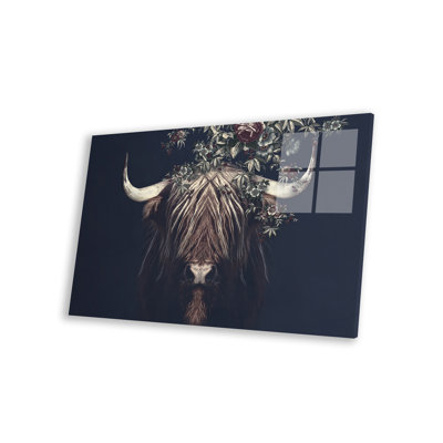 Julieann Highlander II sur plastique / acrylique par Wouter Rikken Print