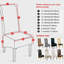 Polyester Box Cushion Dining Chair Slipcover-229096924
