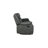 Global United Transitional Leather-Air Reclining Loveseat