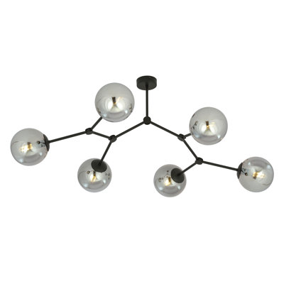 6-Light Sputnik Chandelier