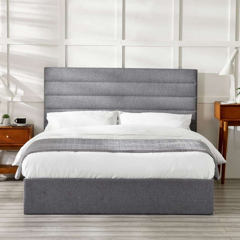 Maddoux Upholstered Ottoman Storage Bed, Kingsize (5')