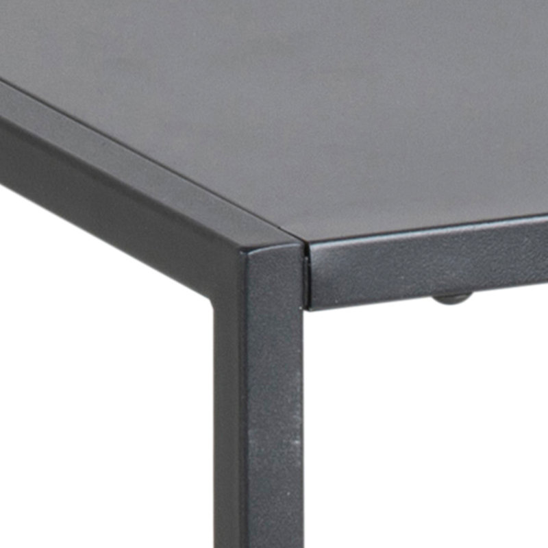 45 cm W Steel Bedside Table