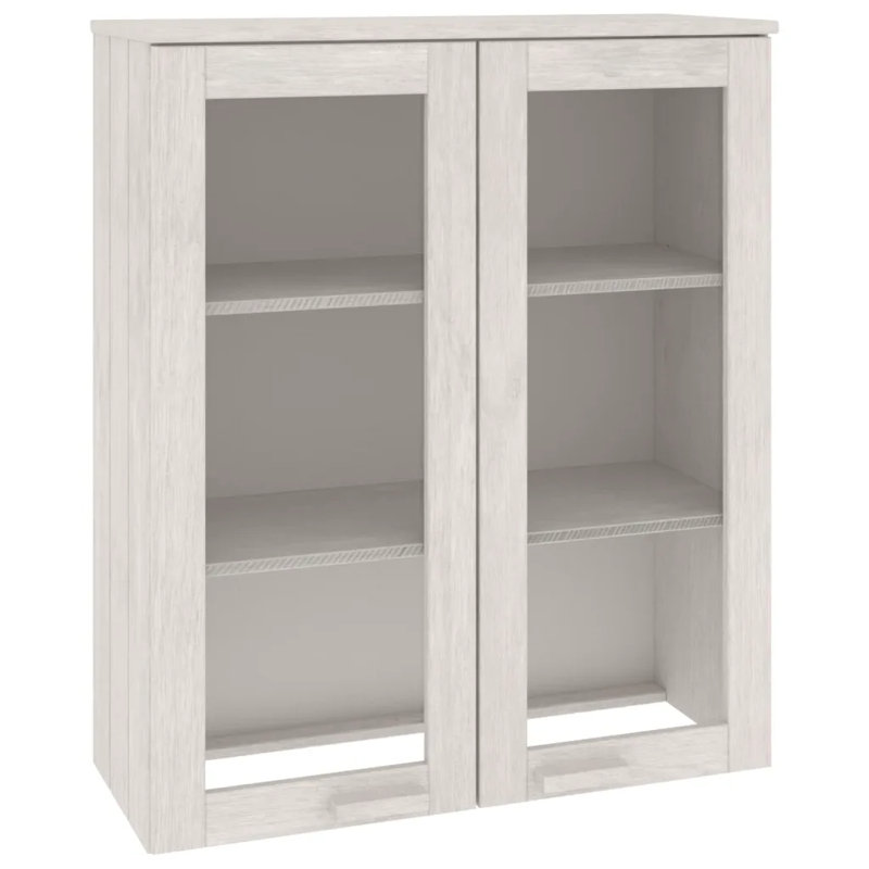 Guilian 85cm Solid Wood Sideboard, White