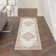 Burnie Oriental Ivory/Beige Area Rug