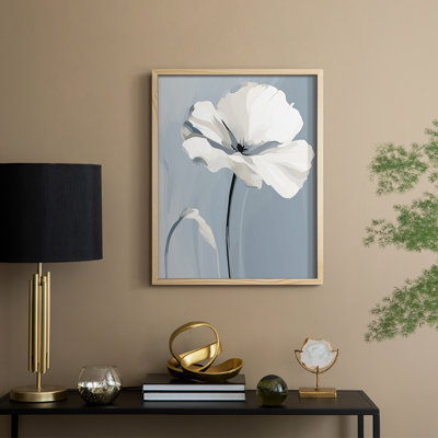 Reproduction encadrée FLORAL Series CDXLII - bois massif