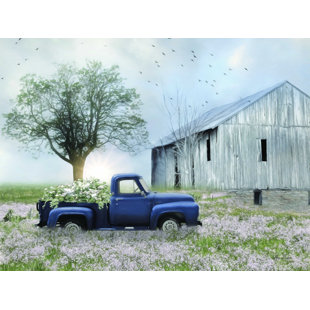 Buy: Vintage Farm Truck Spring Art Farm Greg Giordano