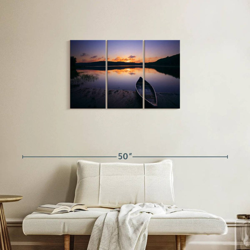 Mehar Boat By Lake Arrowhead, 20" H x 33" W