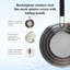 Buckingham Splatter Screen Folding Handle Oil Splash Guard 30 cm