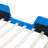 Blue Twin Size Race Car-Shaped Platform Bed With Wheels, Crafted For Durability And Comfort Car Finish, A Sound Relaxing Sleep-49950031