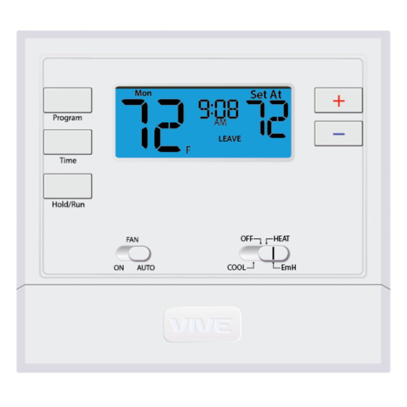 Vive – Non-programmable 1h/1c Thermostat