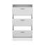 Range-chaussures, 3 portes, 3 tablettes, blanc-167008603