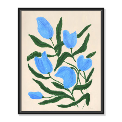 Colette "Blue Tulips" Print by Camilla Bergqvist