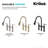 KRAUS Allyn Transitional Bridge Kitchen Faucet with Pull-Down Sprayhead-50465761-93762420
