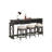 Zenna Cocktail Table With 2 End Tables And Console Table With 3 Stools