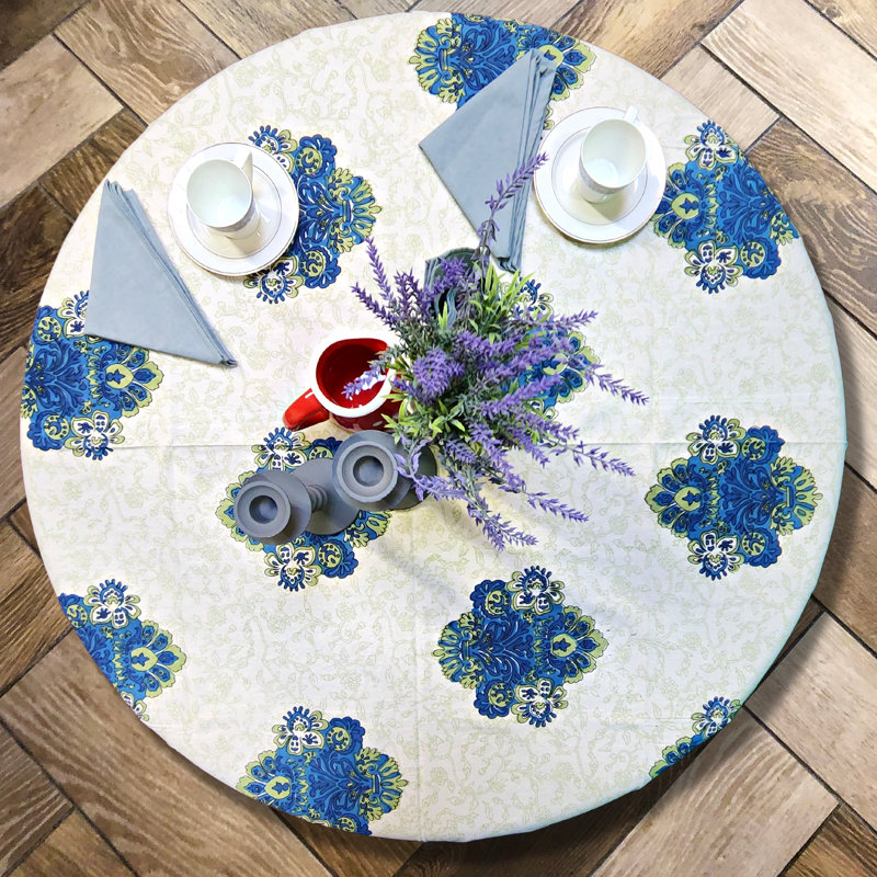 Jannik 100% Cotton Tuscan Tablecloth