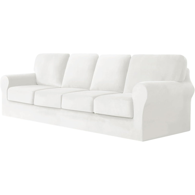 Outdoor Patio Sofa Cover, White
