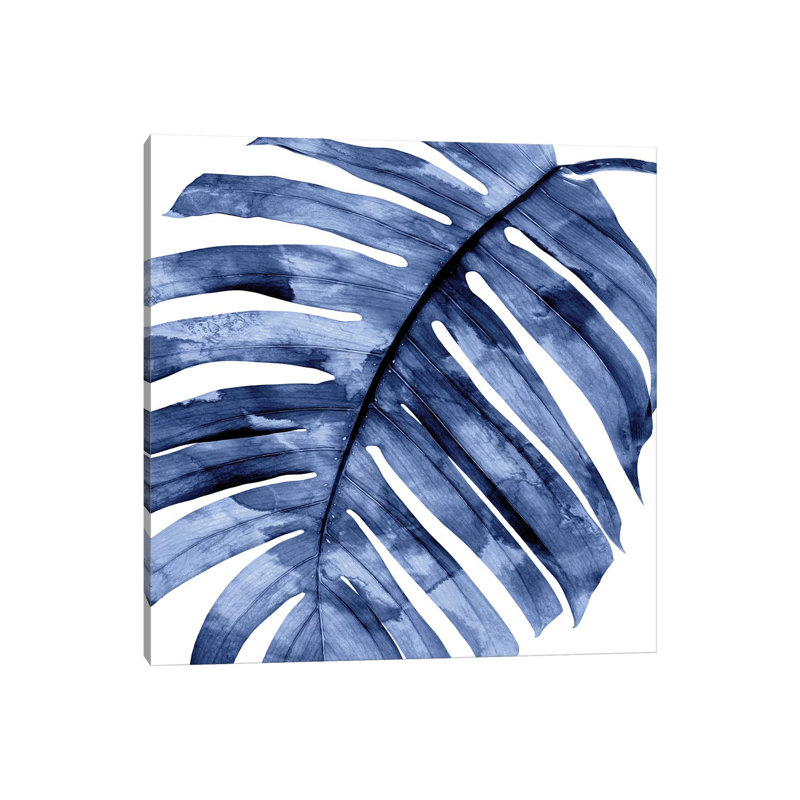 Indigo Palm, Close-up II by Melonie Miller - Wrapped Canvas Print, 45.72 cm H x 45.72 cm W x 3.175 cm D