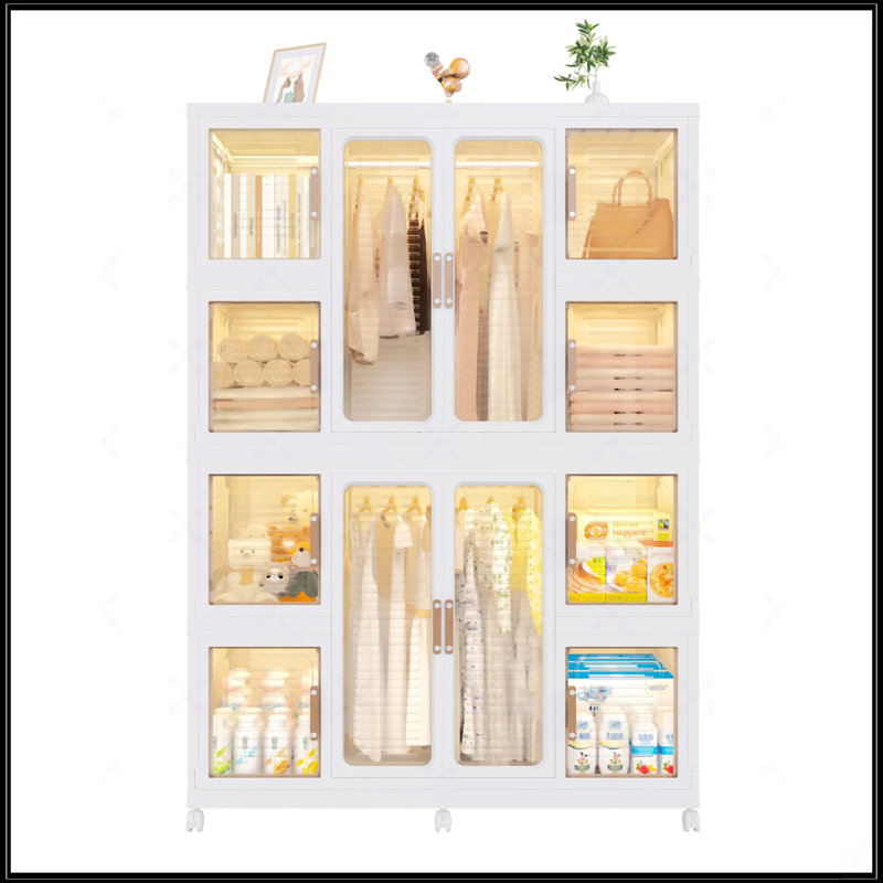 Organisateur de garde-robe portable pour vêtements