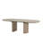 Callula 7-pcs Oval Dining Table Set