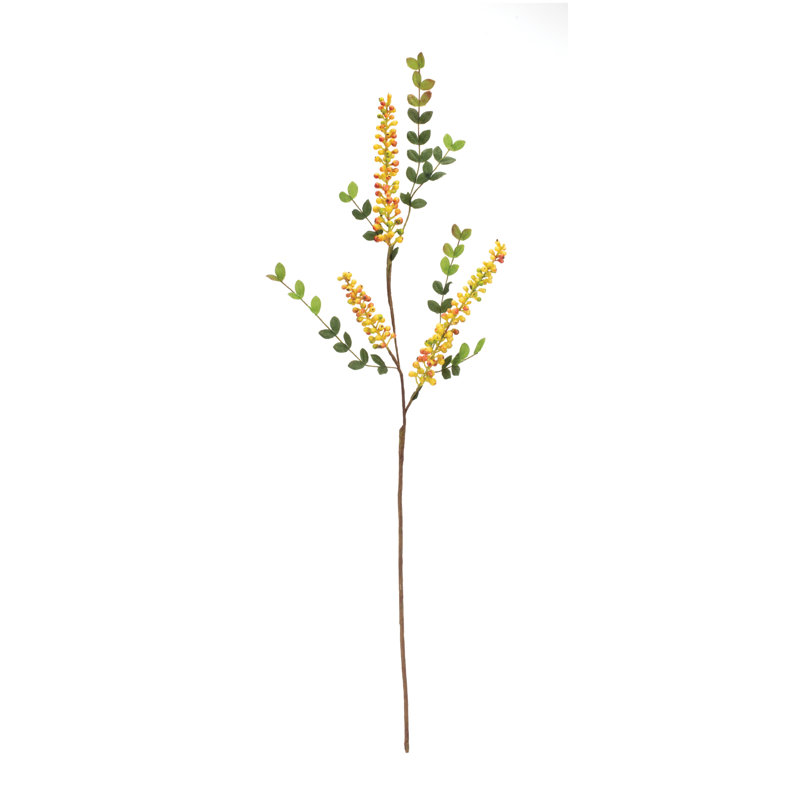Feuillage de baies (ensemble de 6), Jaune/vert