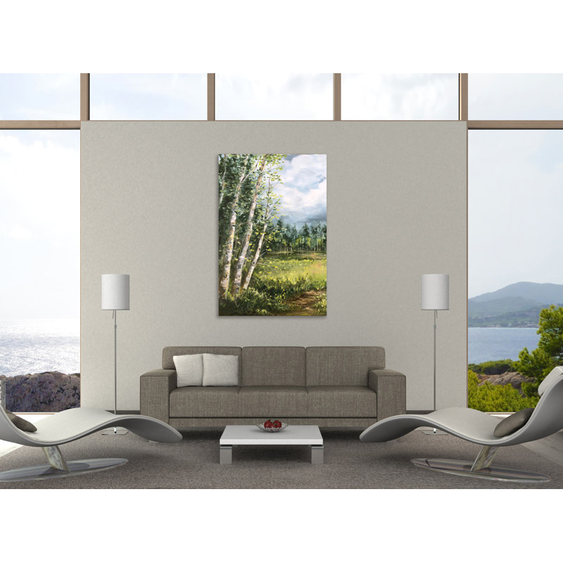 «Aspen Meadow I», toile tendue par Winston Porter, H 30 po x l 20 po x P 1,5 po