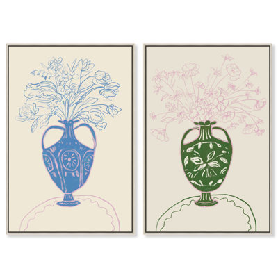 Flower Sutdio Set Set by Oliver Gal