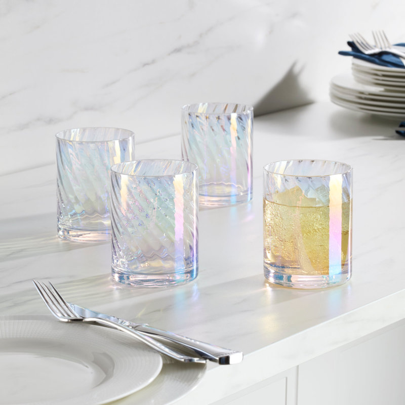 Verres Lenox Tuscany Classics Iridescent DOF, ensemble de 4