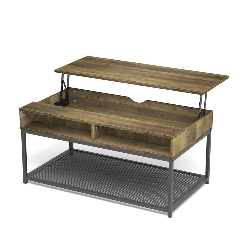 Kyashia Coffee Table, Acorn