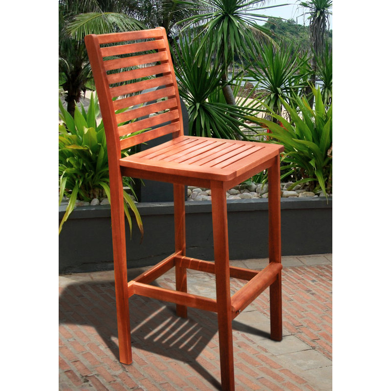 Eucalyptus Outdoor 32'' Bar Stool